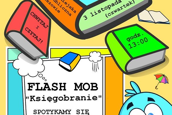 "Księgobranie". Dziś flash-mob popularyzujący czytelnictwo