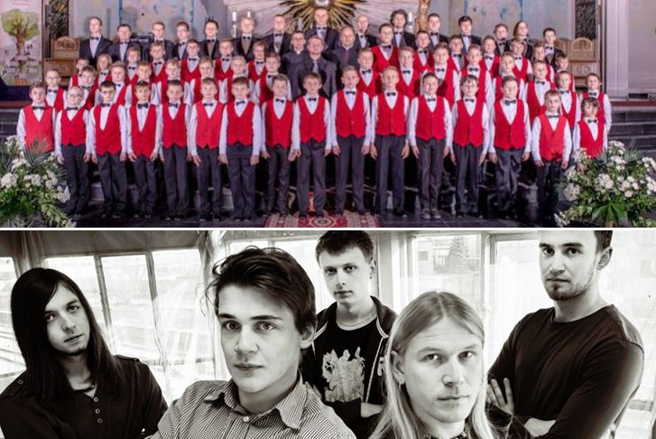 Muzyka chóralna i rockowa na koncercie w Parku Papieskim