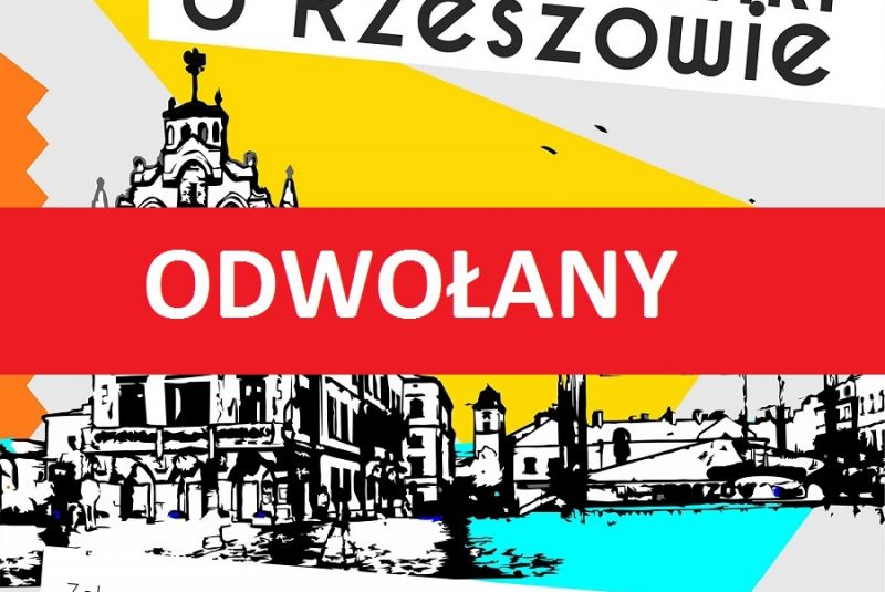 Festiwal Piosenki o Rzeszowie ODWOŁANY!
