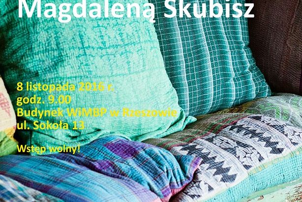 Spotkanie autorskie z Magdaleną Skubisz