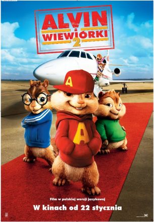 Alvin i wiewiórki 2