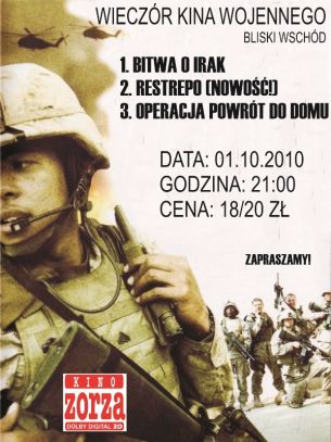 Wieczór Kina Wojennego: Bliski Wschód