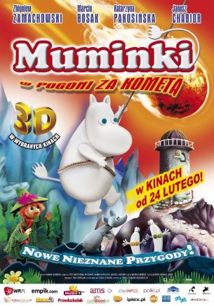 Muminki: W pogoni za kometą 2D