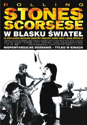 Plakat do filmu Rolling Stones w blasku świateł, dyst. Best Film