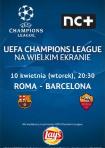 Liga Mistrzów UEFA: Roma - Barcelona