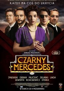 Czarny mercedes