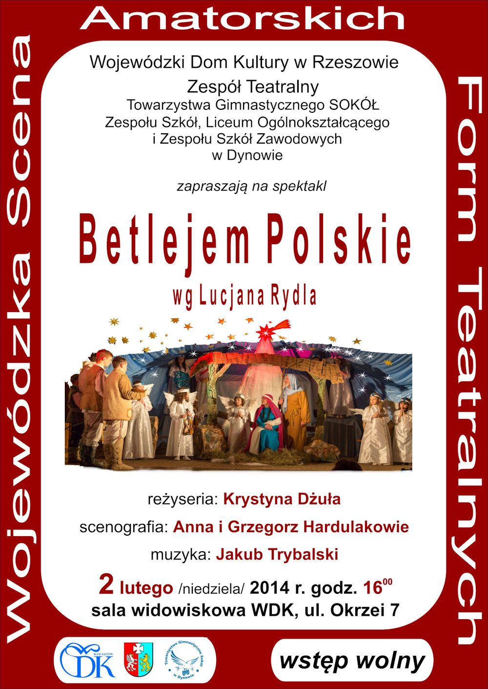 Spektakl &#8222;Betlejem Polskie&#8221; w WDK