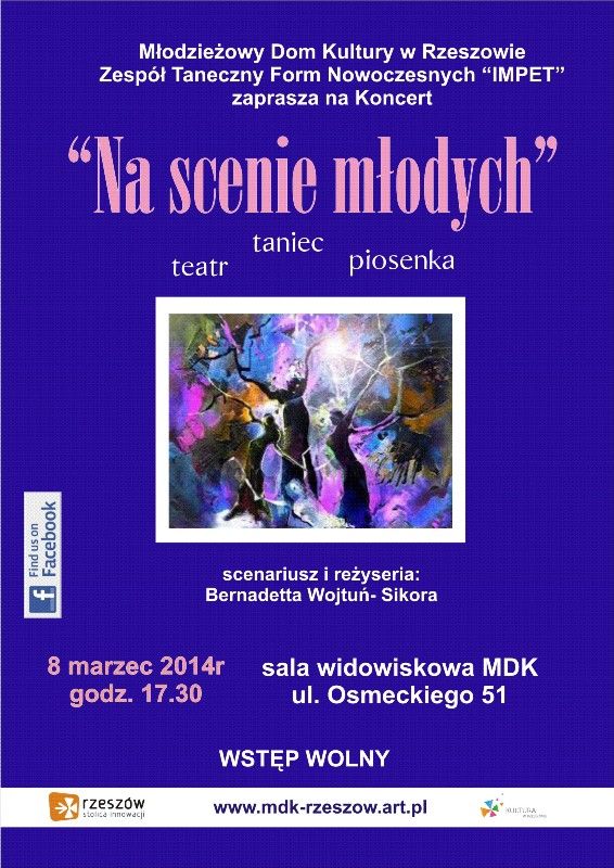 MDK zaprasza na koncert &#8222;Na scenie młodych&#8221;