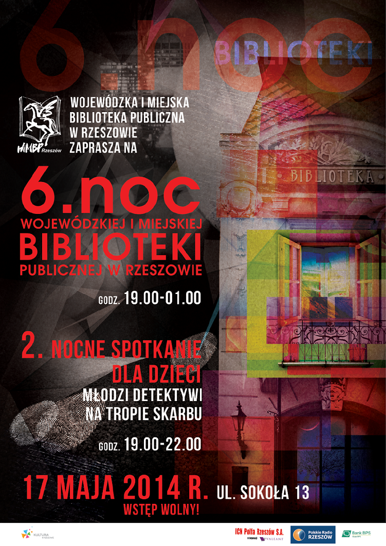 6. Noc Wojewódzkiej i Miejskiej Biblioteki Publicznej w Rzeszowie