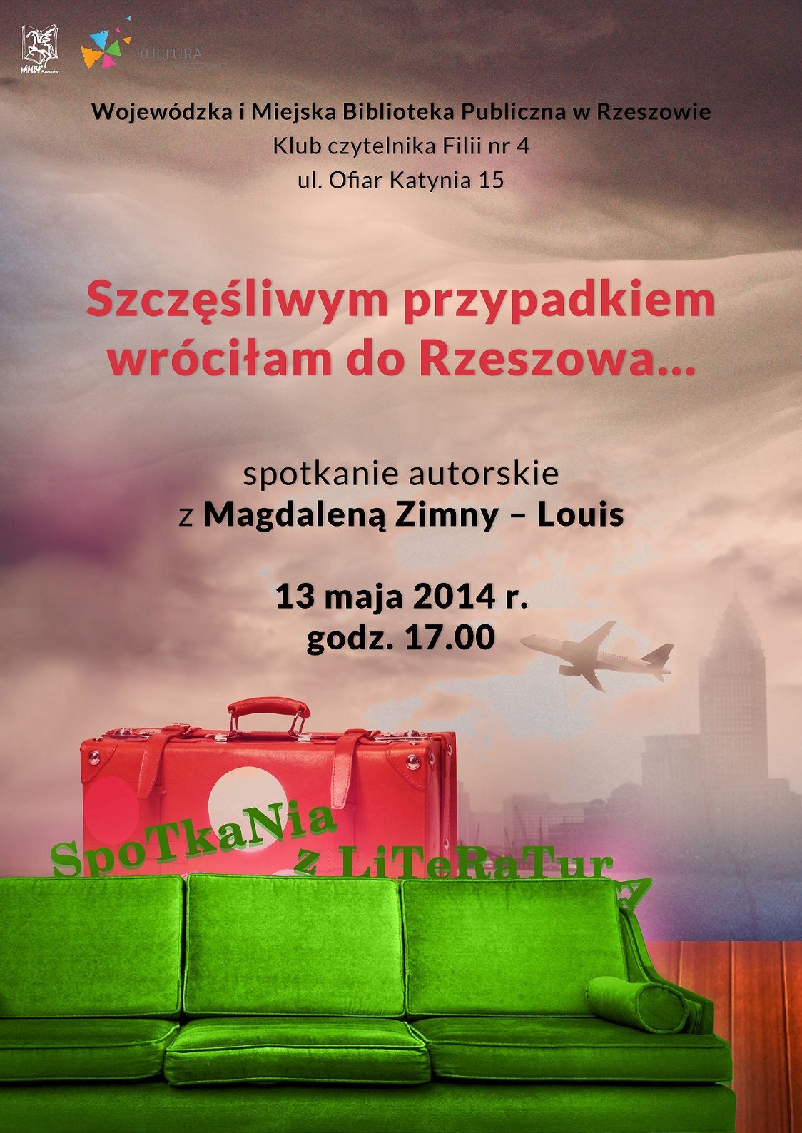 Spotkanie autorskie z Magdaleną Zimny-Louis