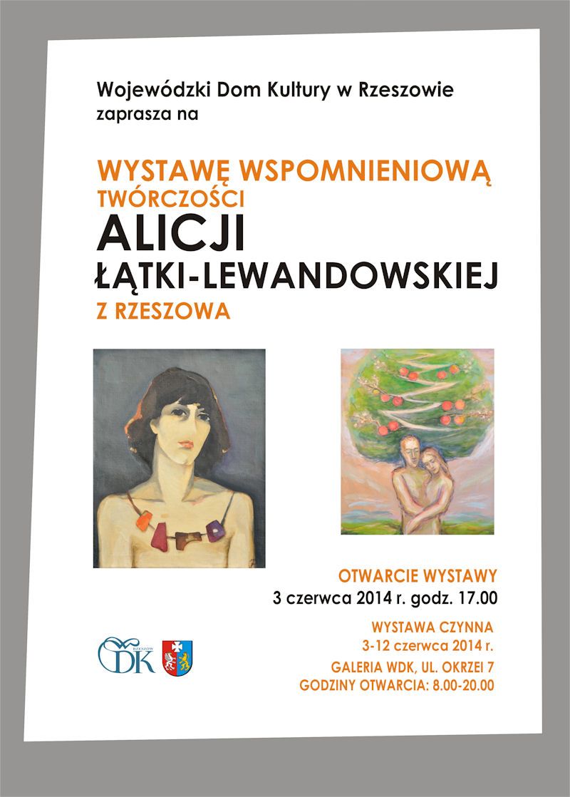 Wystawa Alicji Łątki-Lewandowskiej w WDK