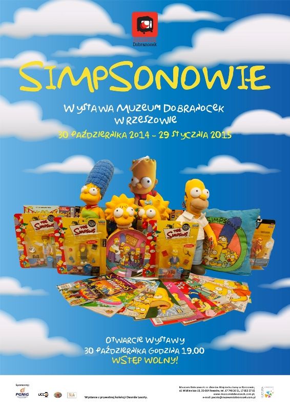 Muzeum Dobranocek zaprasza na wystawę &quot;Simpsonowie&quot;