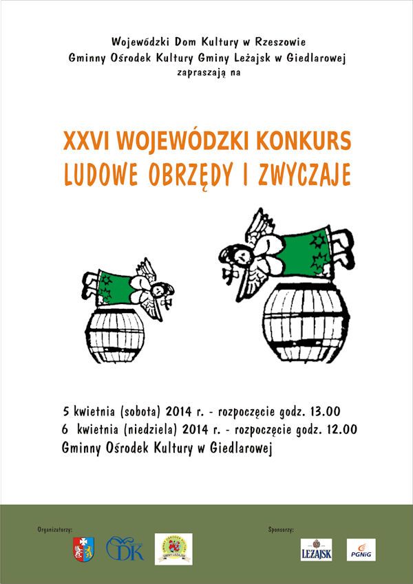 XXVI Wojewódzki Konkurs &#8222;Ludowe Obrzędy i Zwyczaje&#8221;