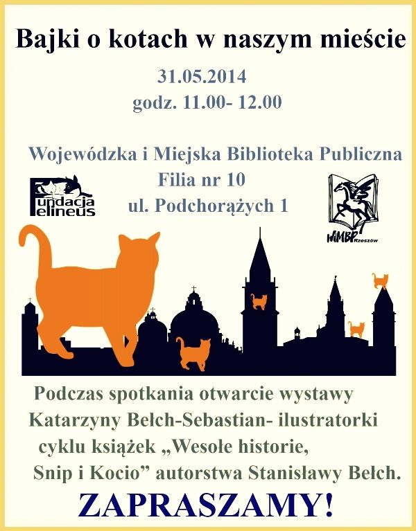 Bajki o kotach w naszym mieście