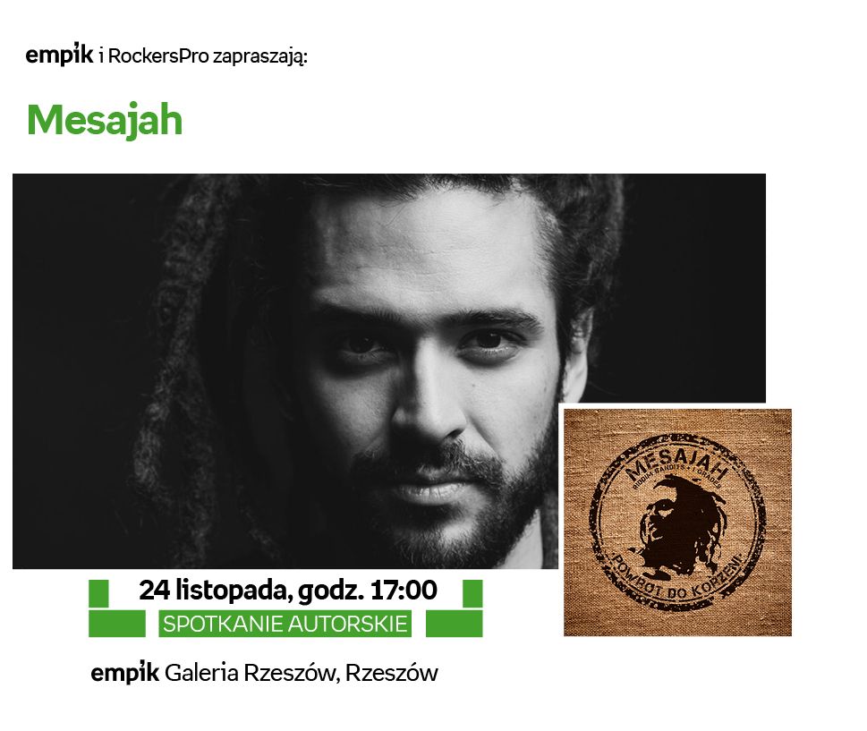 Mesajah spotka się z fanami w rzeszowskim Empiku
