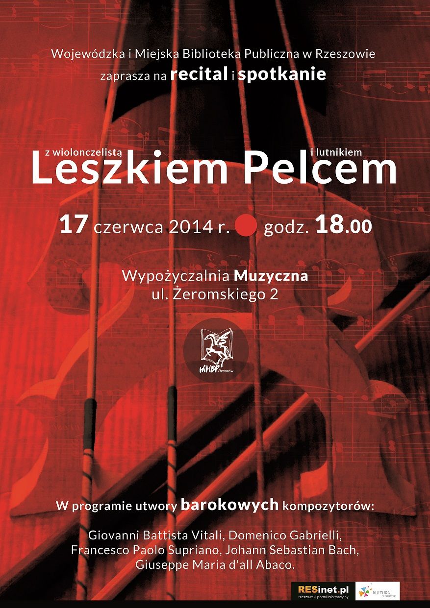Recital i spotkanie z Leszkiem Pelcem