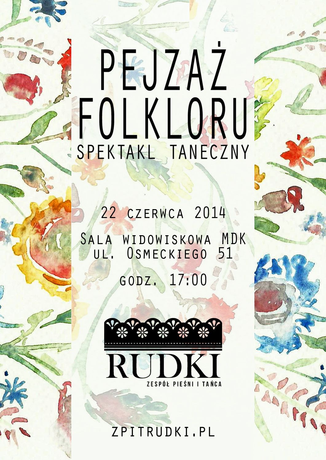 Spektakl taneczny Pejzaż folkloru
