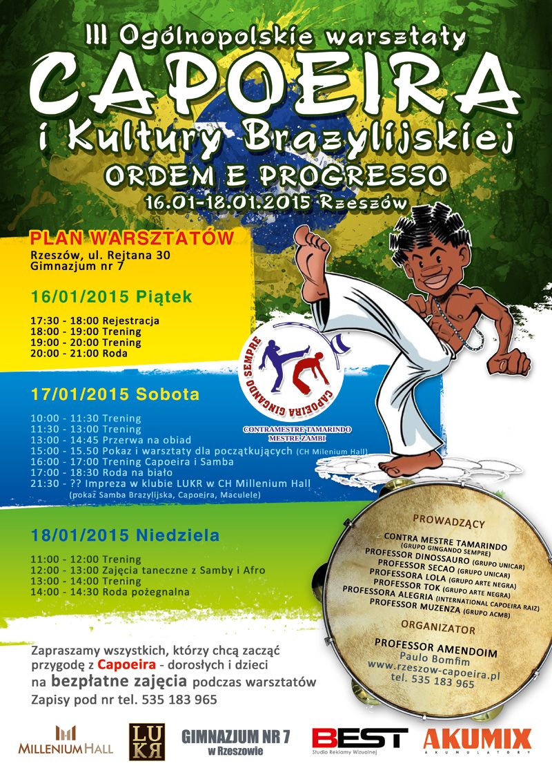 Kultura brazylijska w Millenium Hall