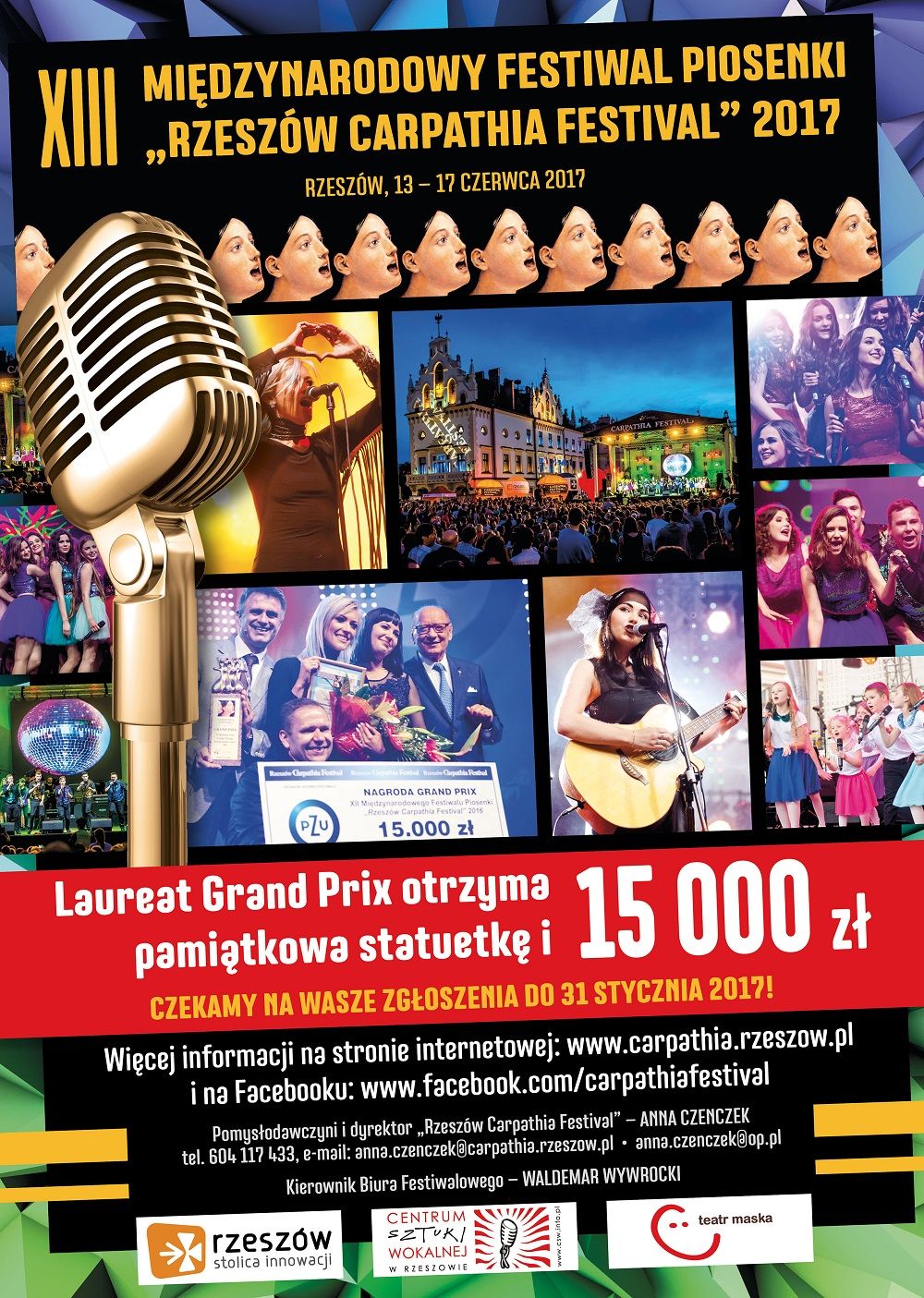 Trwa nabór do XIII Edycji "Rzeszów Carpathia Festival"