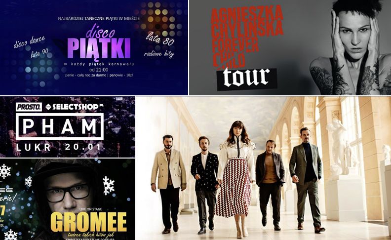 Karnawał w LUKR. Disco piątki, Gromee, Pham, Chylińska, Sorry Boys