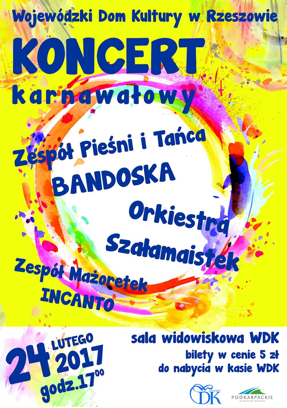 Koncert karnawałowy w WDK z premierami