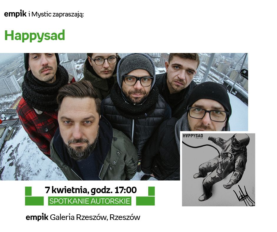 Happysad spotka się z fanami w Empiku