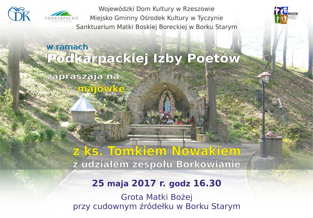 Poezja ks. Tomka Nowaka w leśnej scenerii, wśród śpiewu ptaków