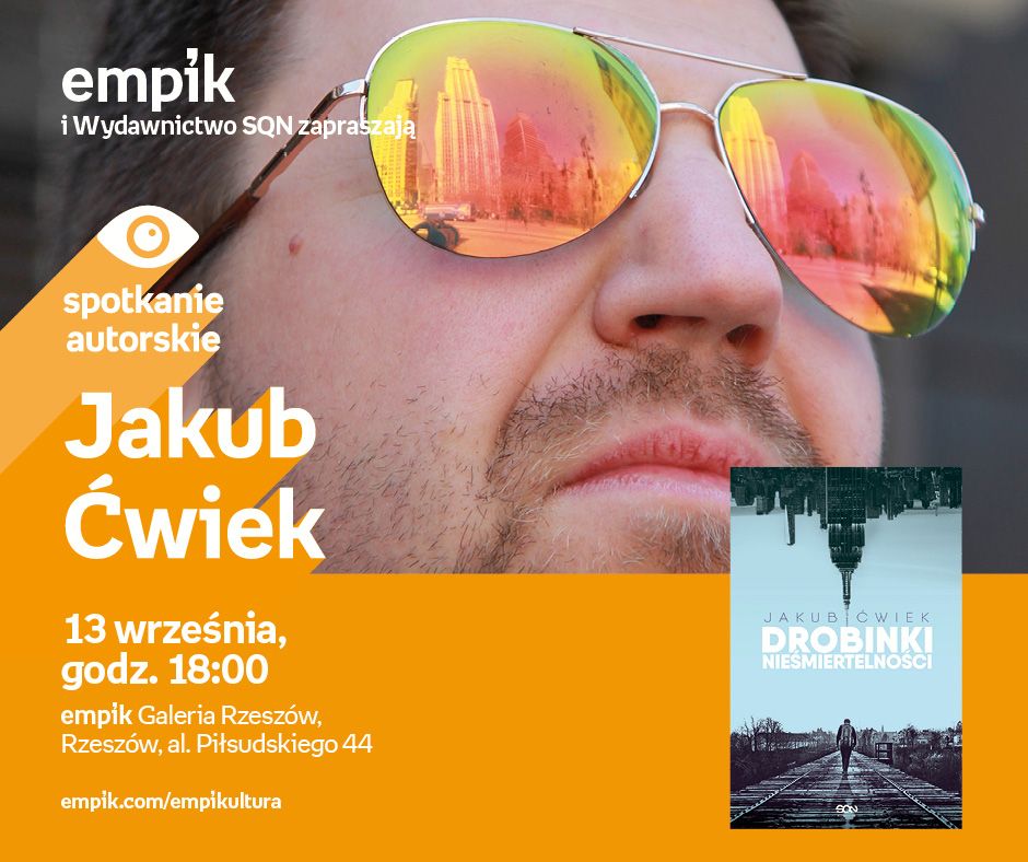 Jakub Ćwiek spotka się z czytelnikami w Empiku