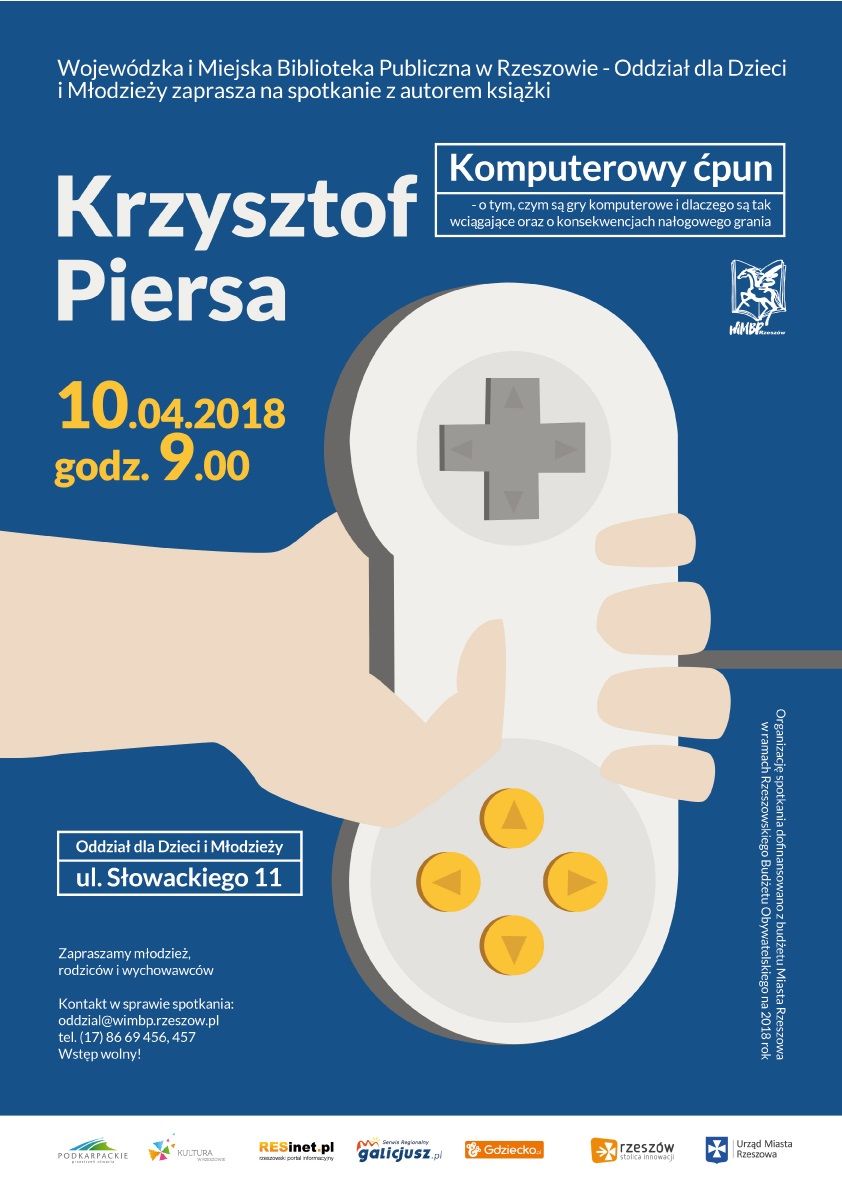 Spotkanie autorskie z Krzysztofem Piersą