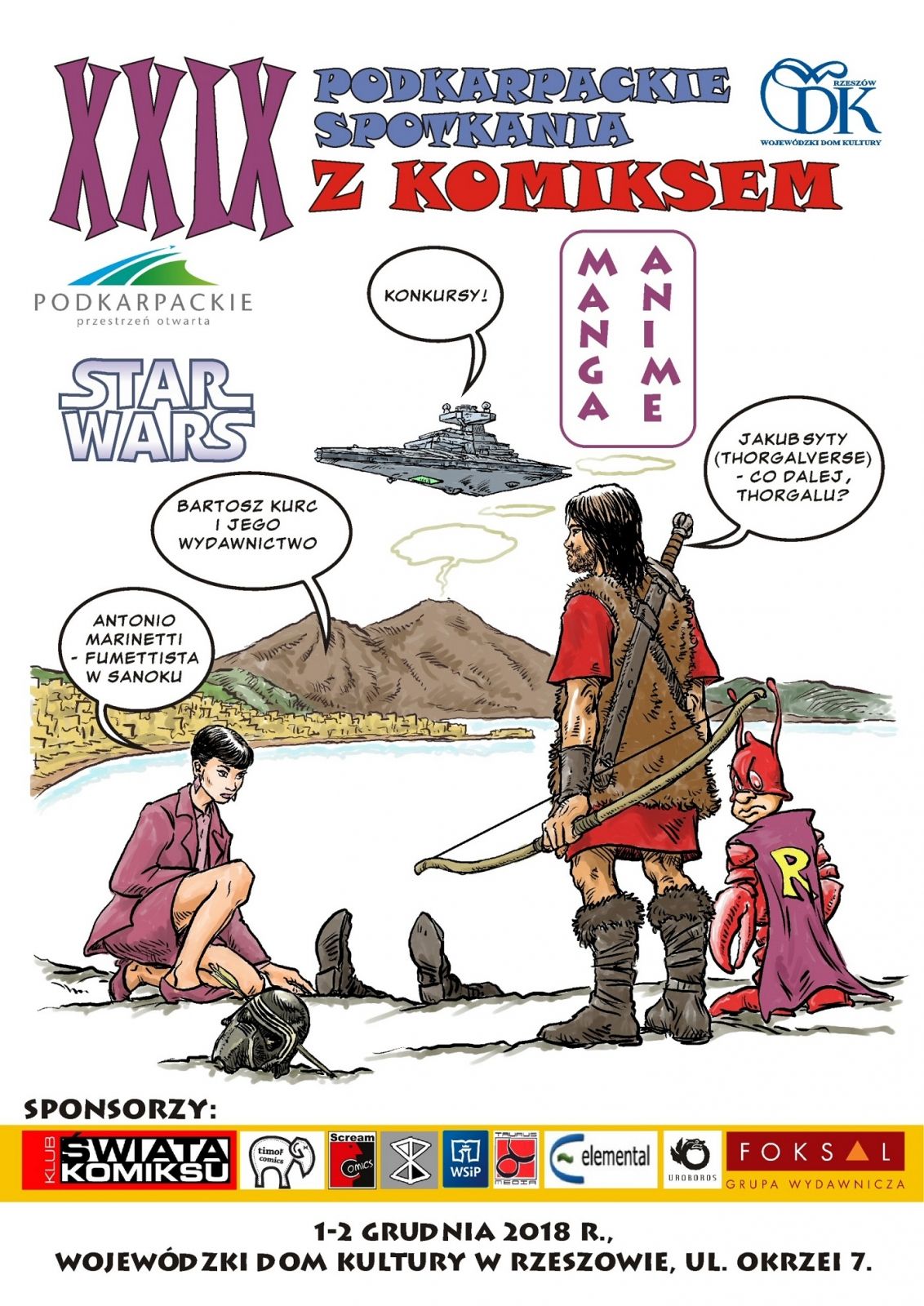 W najbliższy weekend miłośnicy komiksu spotkają się w WDK