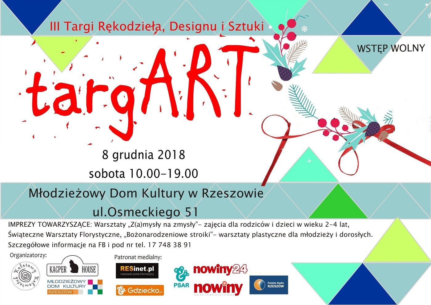 35 wystawców na targach rękodzieła i sztuki w MDK