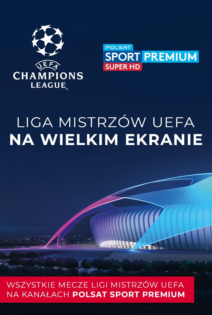 Liga Mistrzów UEFA na wielkim ekranie (Harmonogram transmisji)