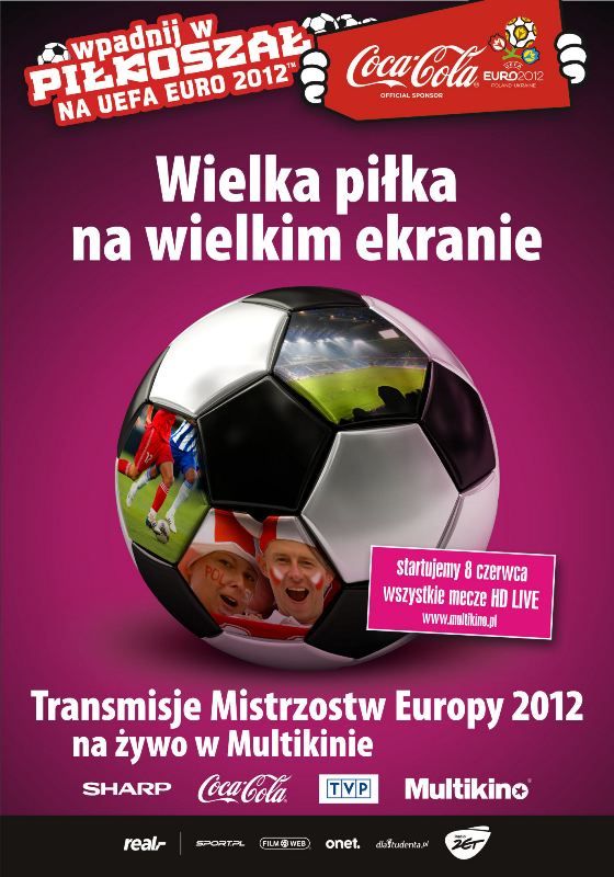 Euro 2012 na wielkim ekranie