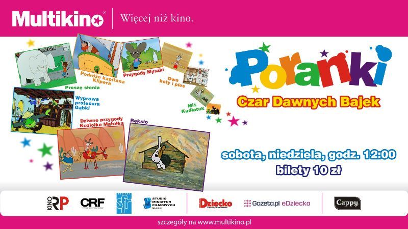 Filmowe Poranki dla dzieci