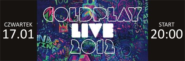 Coldplay Live na dużym ekranie