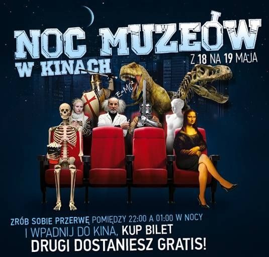 Po raz pierwszy! Noc Muzeów w kinie