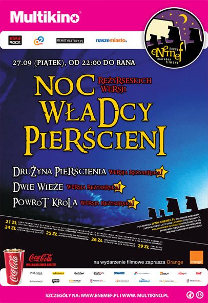 ENEMEF: Noc Reżyserskich Wersji Władcy Pierścieni