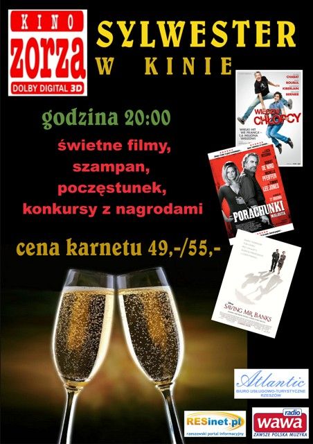 Sylwester w kinie Zorza