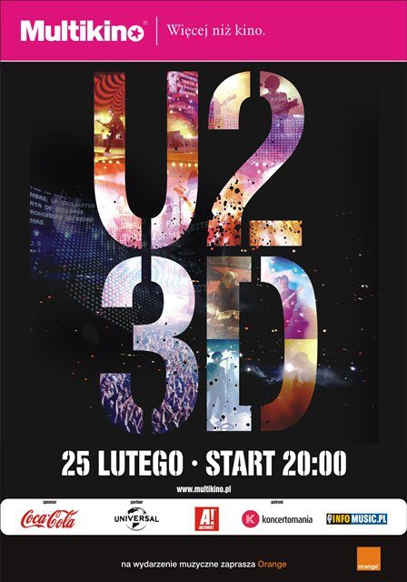 Koncert U2 w trzecim wymiarze