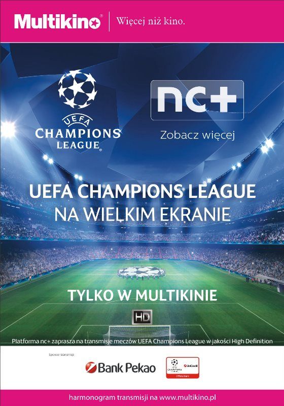 Finał Ligi Mistrzów UEFA na dużym ekranie