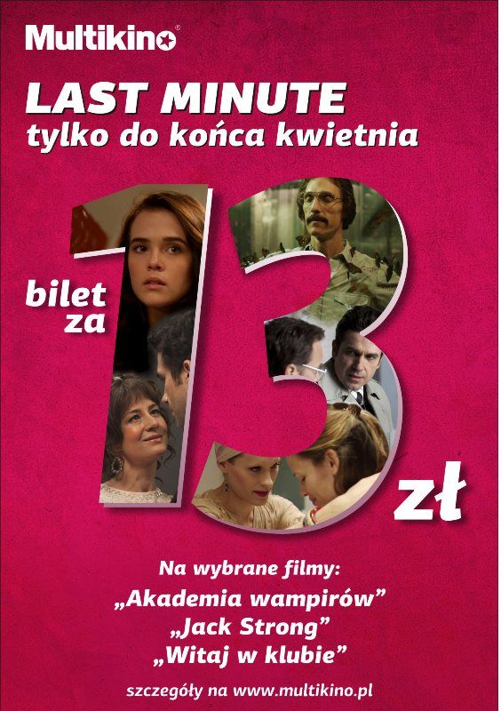 Gorące tytuły filmowe tylko za 13zł