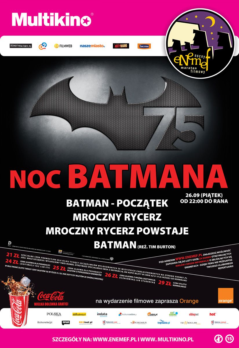ENEMEF. Noc Batmana