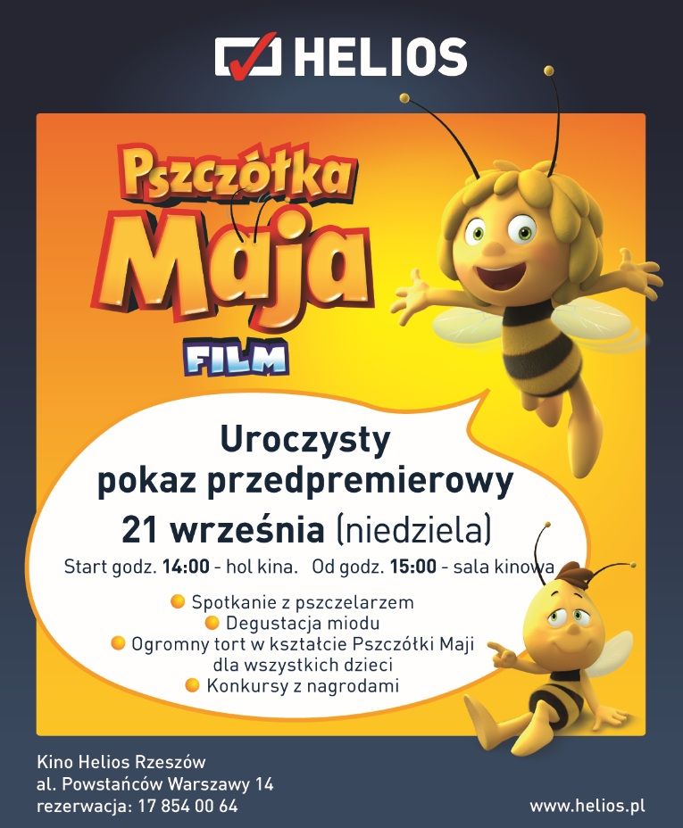 Uroczysta przedpremiera filmu Pszczółka Maja