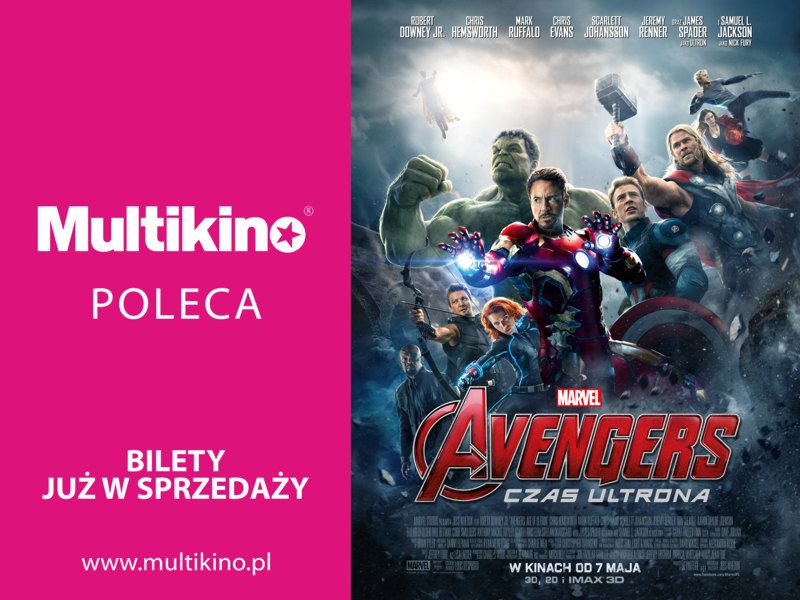 Ruszyła przedsprzedaż biletów na &quot;Avengers: Czas Ultrona!&quot; 