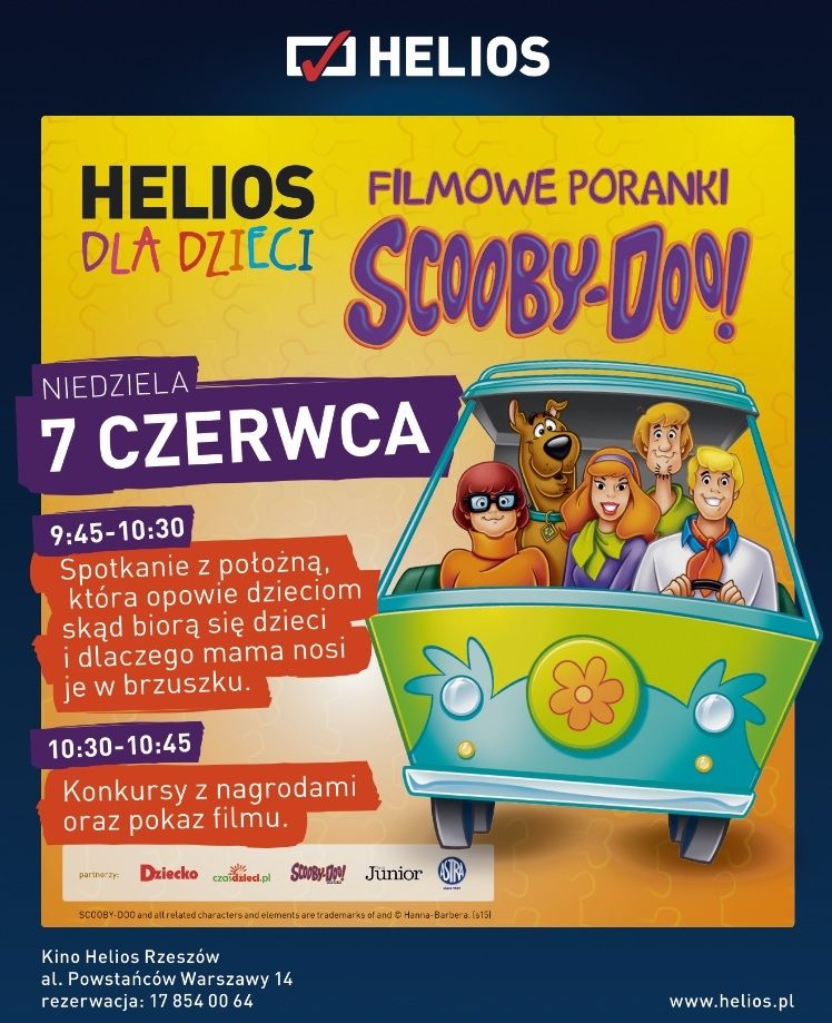 Filmowy Poranek dla Dzieci w Kinie Helios. Spotkanie z położną!