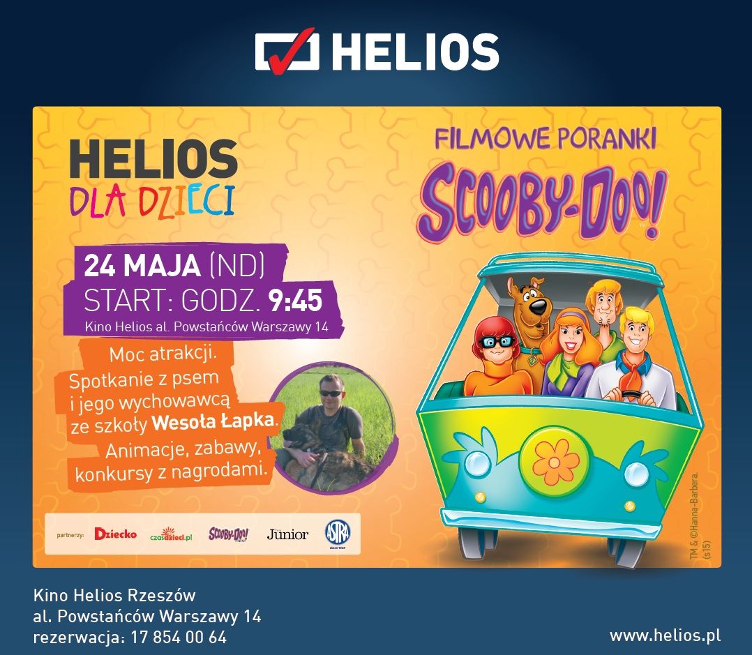 Filmowy Poranek dla dzieci ze Scooby-Doo