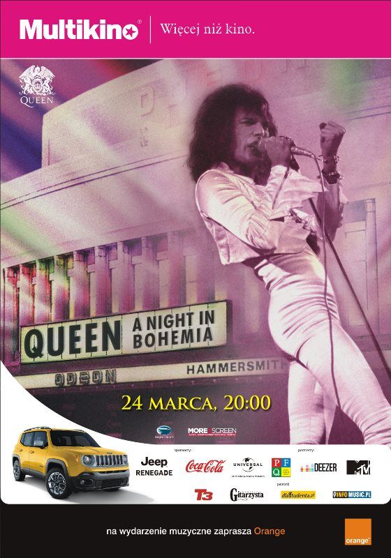 Legendarny koncert Queen w Multikinie