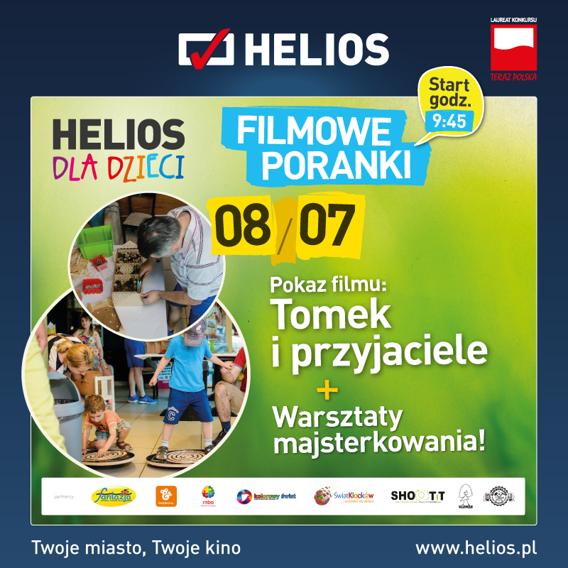 Filmowy Poranek dla Dzieci z majsterkowaniem