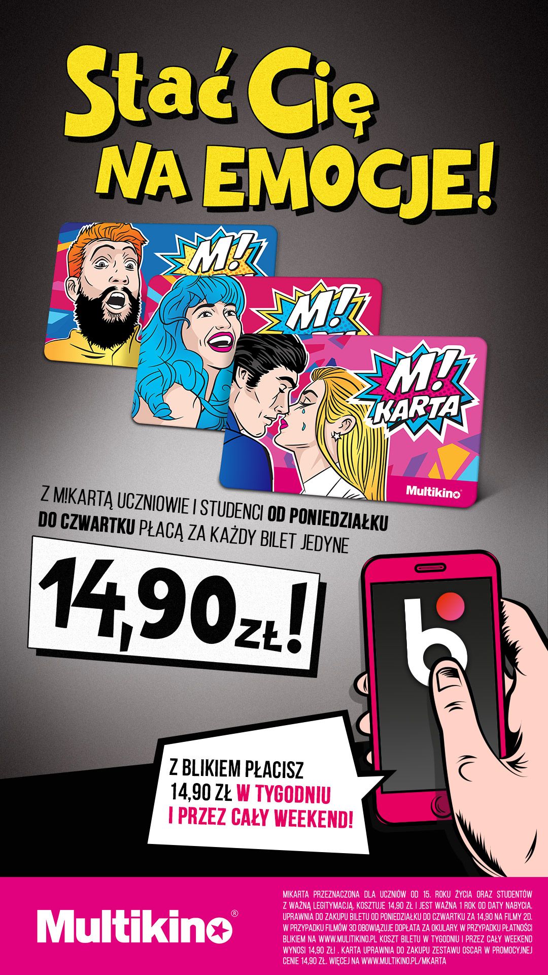 Multikino wprowadza M!Kartę dla uczniów i studentów 
