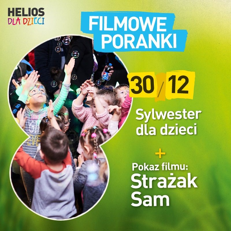 Przedsylwestrowy poranek dla dzieci ze Strażakiem Samem